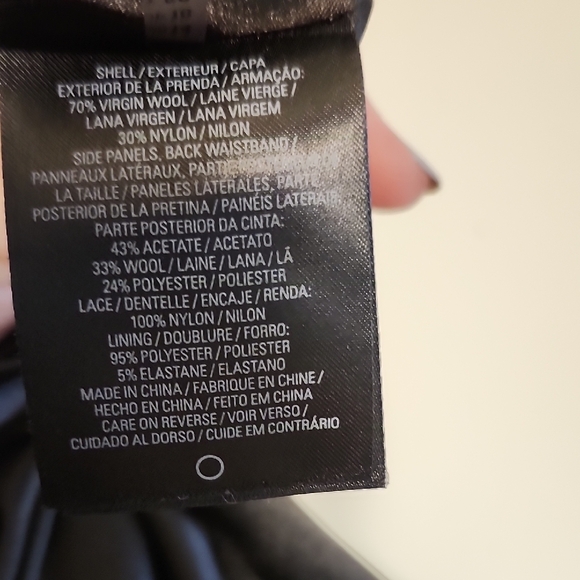 Elie Tahari Black and Gray Skirt - Picture 6 of 8